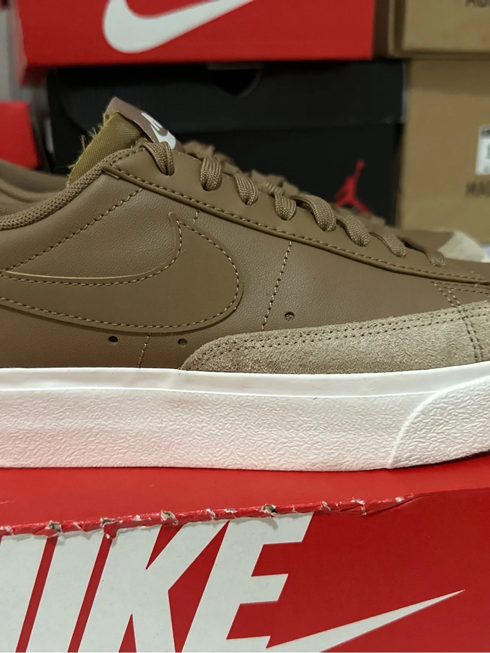 Nike Blazer Low Platform Dark Driftwood (Women's)